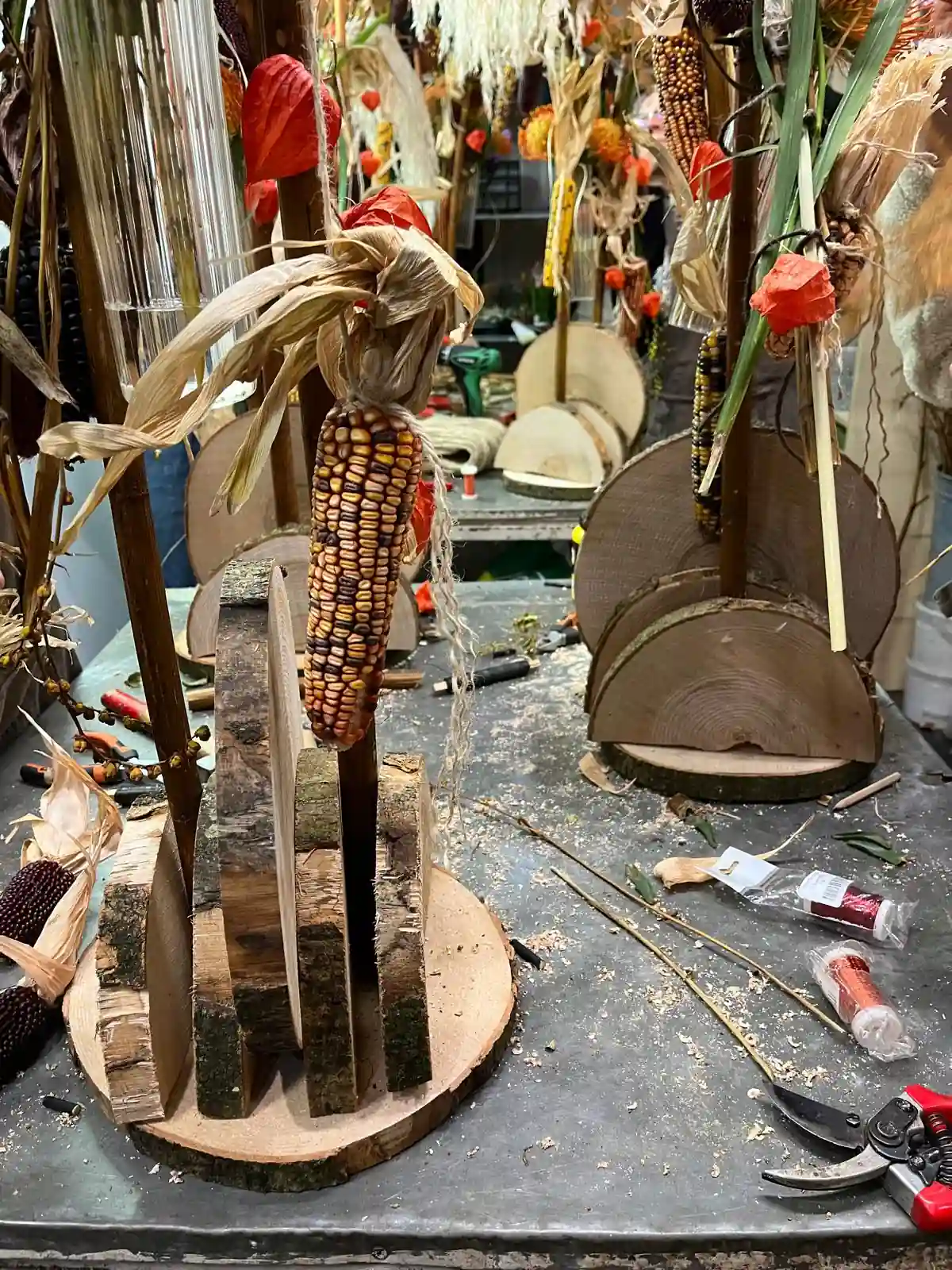 Atelier composition automnale