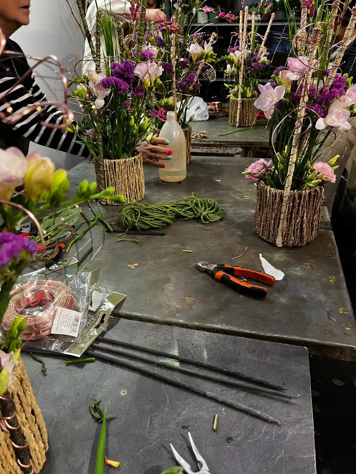 Atelier floral - création de compositions florales