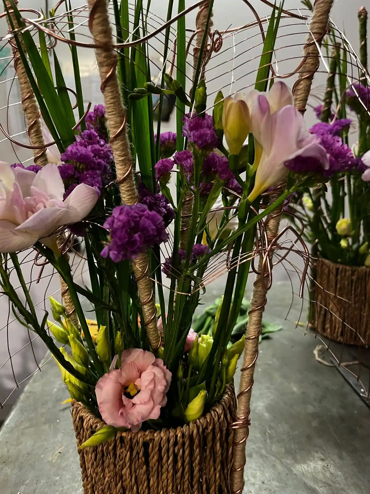 Atelier vases tressés printemps (3)