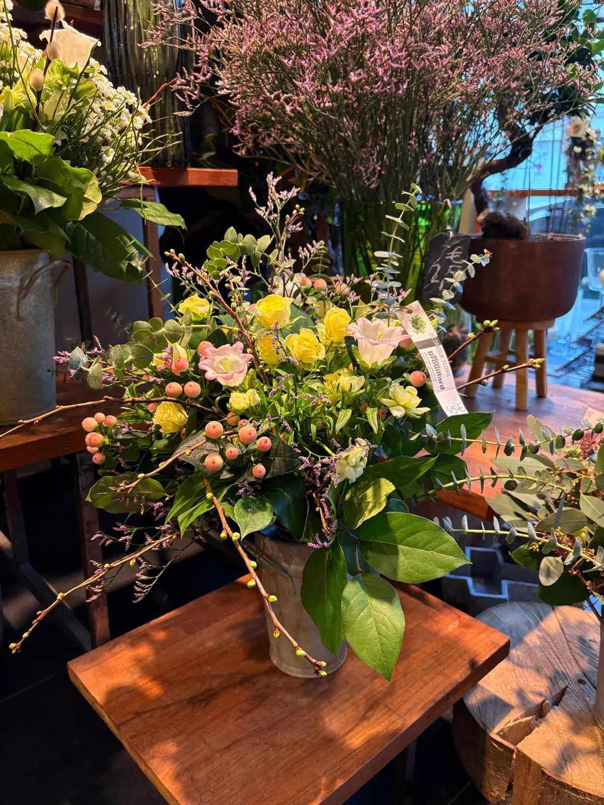 Composition printanière - fleuriste Fère-en-Tardenois Olivier Brouillard