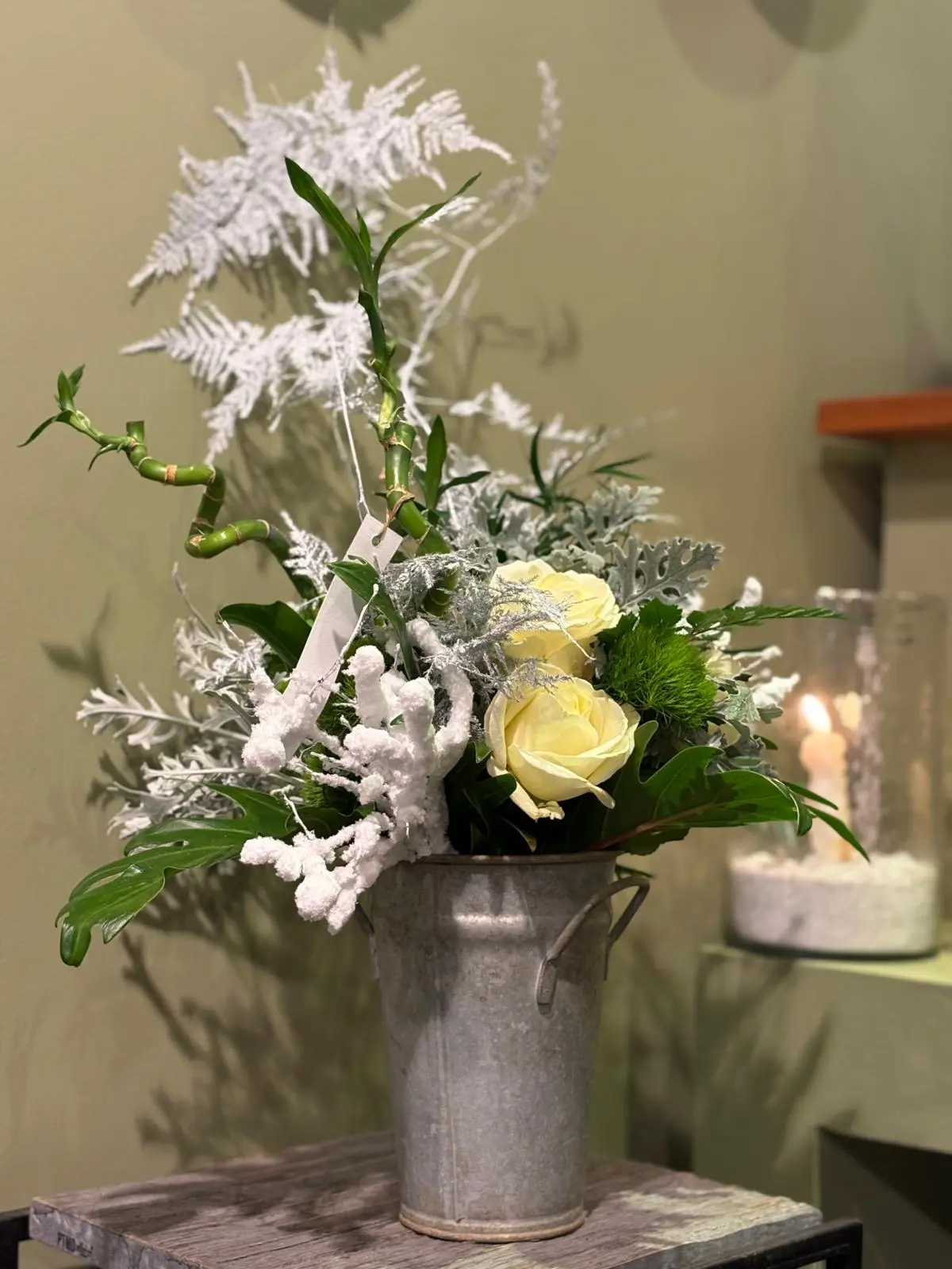 Composition florale livrée à Villers-Cotterêts